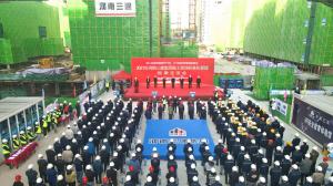 集團公司在綠都中梁·青云賦項目舉辦施工現(xiàn)場標(biāo)準化管理觀摩交流會